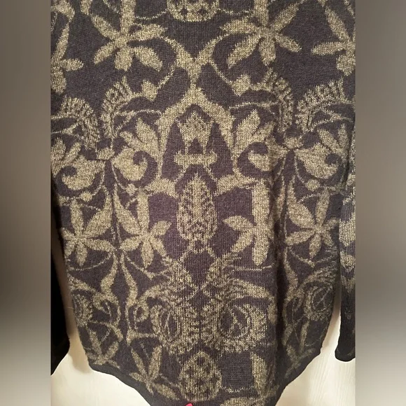 Peruvian Connection Alpaca Wool Cardigan Size Medium - Picture 7 of 7